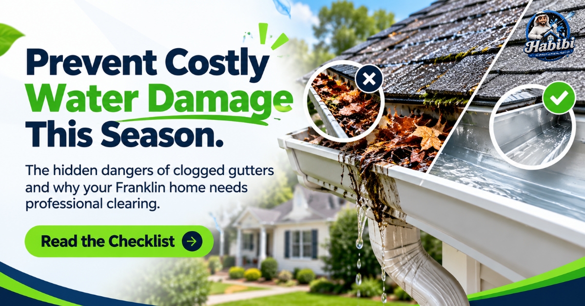 Prevent Costly Water Damage This Season in Franklin