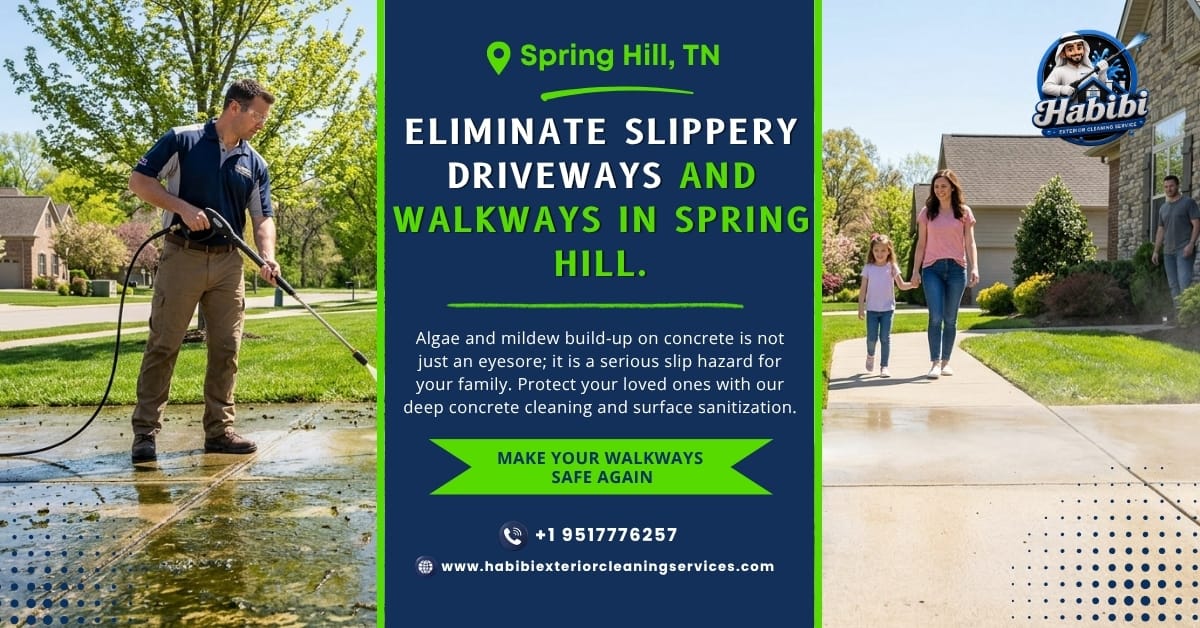 Make Your Walkways Safe Again with Concrete Sanitization